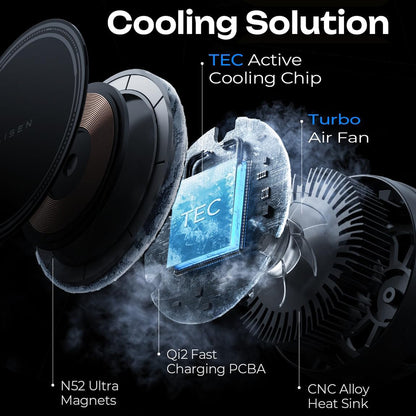 Incarcator Auto Wireless Lisen W701, 15W, 1.67A, Negru YL0224060042