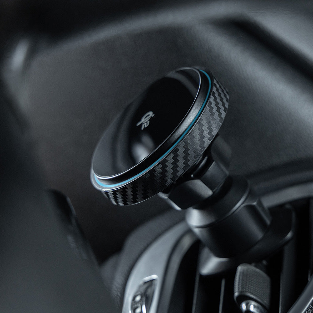 Incarcator Auto Wireless Proove Graphite Circle, 15W, 1.67A, Negru WHGC15010001