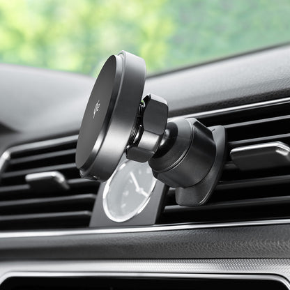 Incarcator Auto Wireless Proove Light Circle, 15W, 1.67A, Gri WHLC15010002