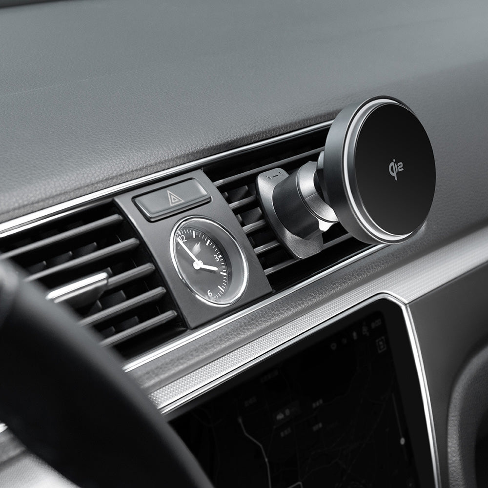 Incarcator Auto Wireless Proove Light Circle, 15W, 1.67A, Gri WHLC15010002