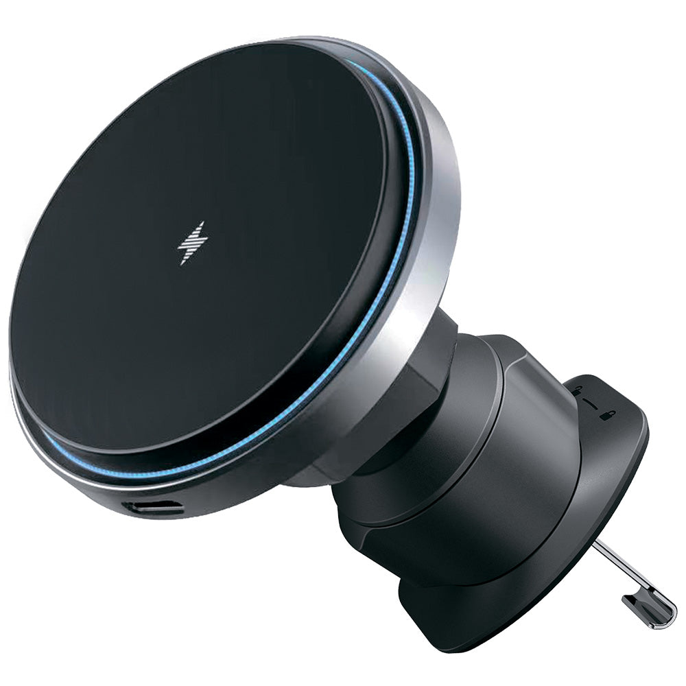 Incarcator Auto Wireless Proove Magic Circle Pro, 15W, 1.67A, Negru WHMP15010001