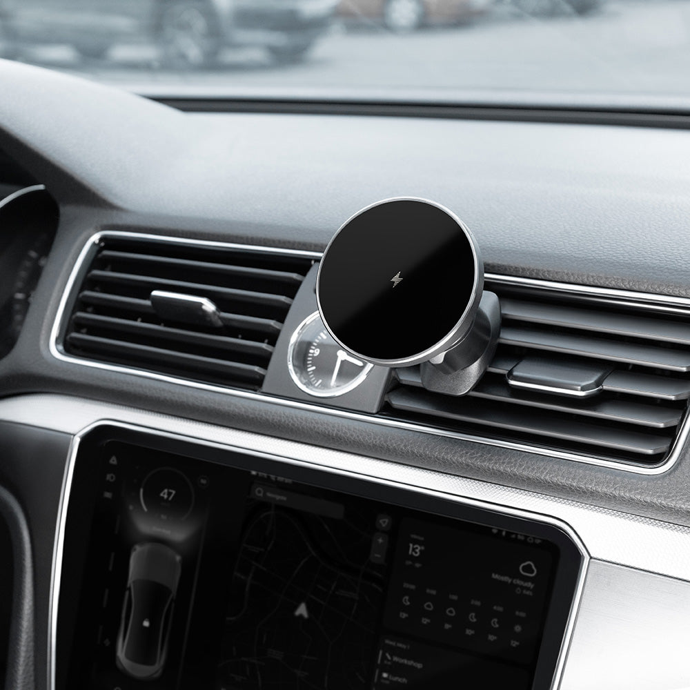 Incarcator Auto Wireless Proove Magic Circle Pro, 15W, 1.67A, Negru WHMP15010001