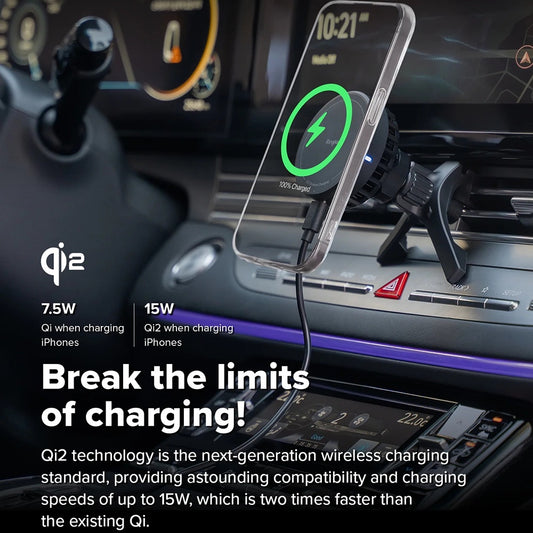 Incarcator Auto Wireless Ringke, 15W, 1.67A, Negru