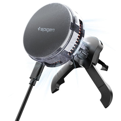 Incarcator Auto Wireless Spigen Essential, 25W, 1.67A, Negru