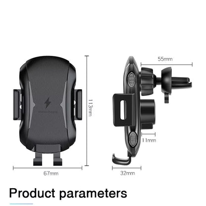 Incarcator Auto Wireless Techsuit CAPD032 Premium, 10W, 1.1A, Negru