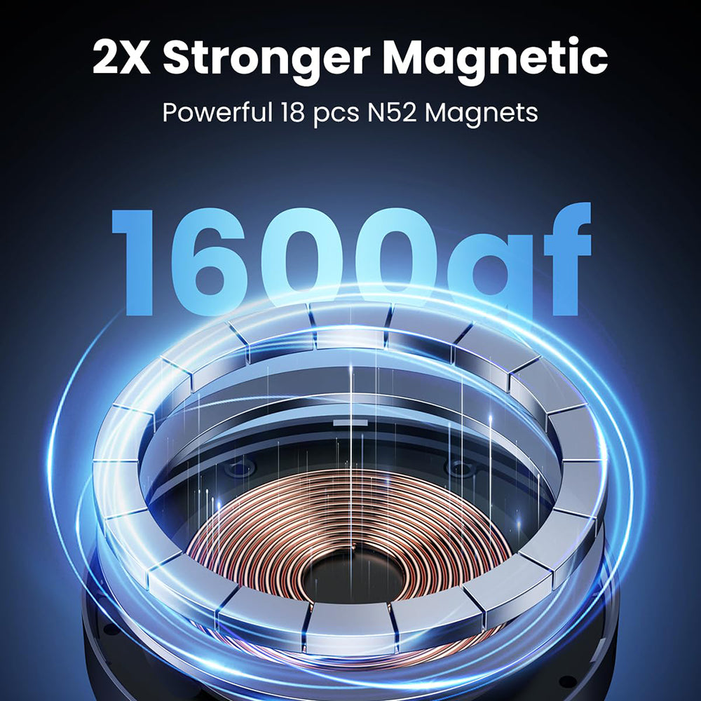 Incarcator Auto Wireless UGREEN W708, 15W, 1.67A, Negru