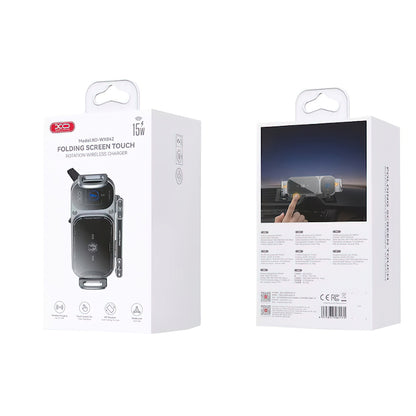 Incarcator Auto Wireless XO Design WX041, 15W, 1.67A, Negru