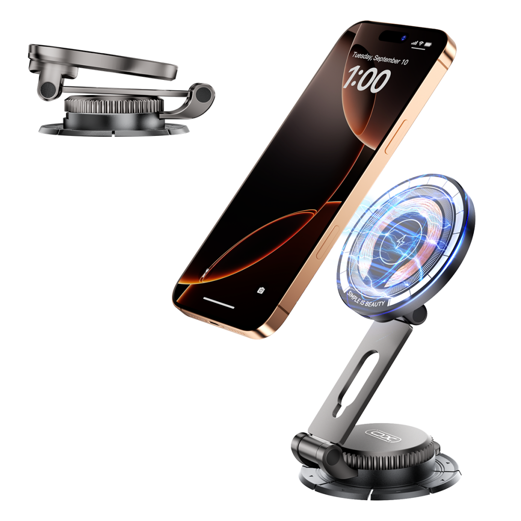 Incarcator Auto Wireless XO Design CX036, 15W, 1.67A, Negru
