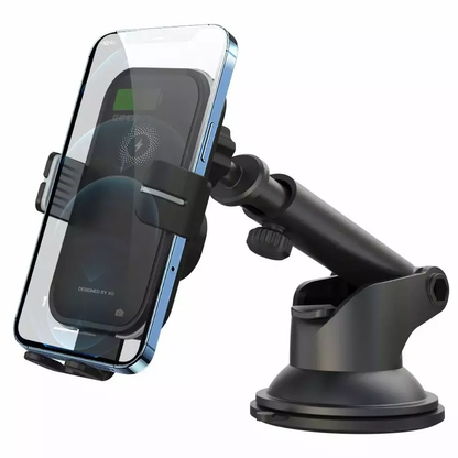 Incarcator Auto Wireless XO Design WX027, 15W, 1.67A, Negru