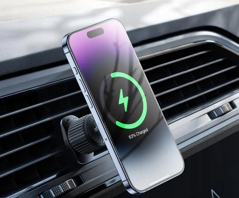 Incarcator Auto Wireless XO Design CX025, 15W, 1.67A, Negru