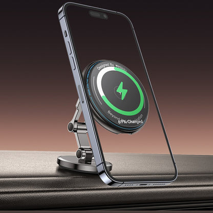 Incarcator Auto Wireless Yesido C306, 15W, 1.67A, Negru