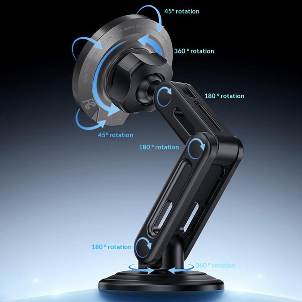 Incarcator Auto Wireless Yesido C317, 15W, 1.67A, Negru