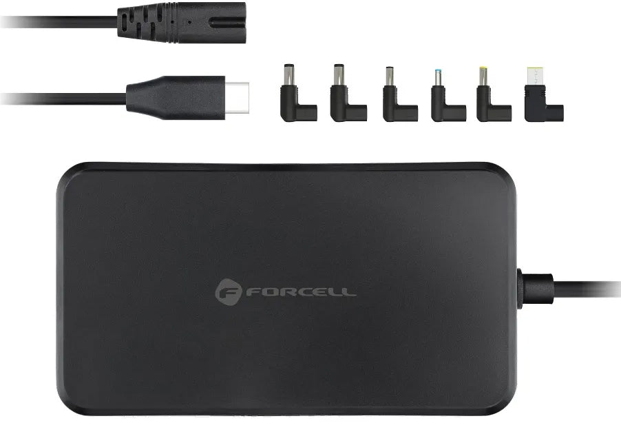 Incarcator Forcell F-Energy E856, 65W, Negru