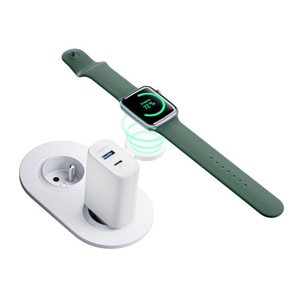 Incarcator Retea 3MK Hardy 2in1, 33W, 3A, 1 x USB-A - 1 x USB-C, Alb