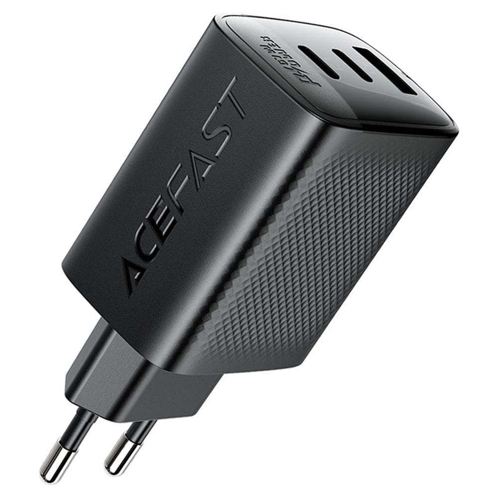 Incarcator Retea Acefast A108, 67W, 3A, 1 x USB-A - 2 x USB-C, Negru