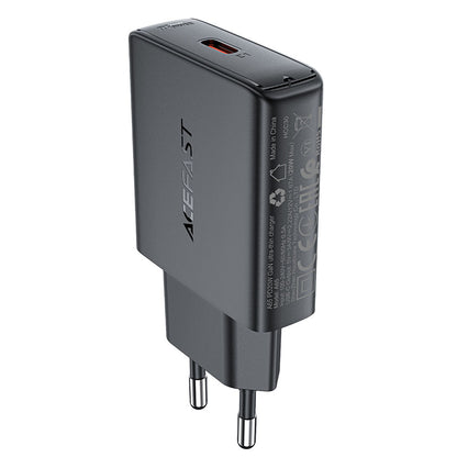 Incarcator Retea Acefast A65, 20W, 3A, 1 x USB-C, Negru