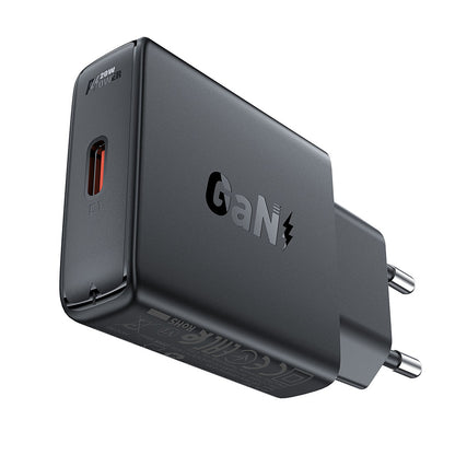 Incarcator Retea Acefast A65, 20W, 3A, 1 x USB-C, Negru