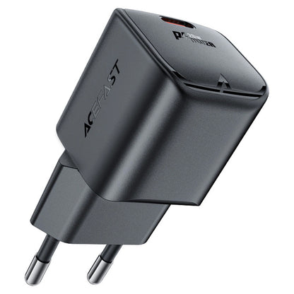Incarcator Retea Acefast A73 Mini, 20W, 3A, 1 x USB-C, Negru