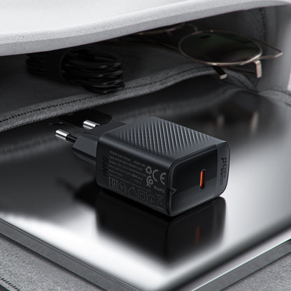 Incarcator Retea Acefast A82, 20W, 3A, 1 x USB-C, Negru