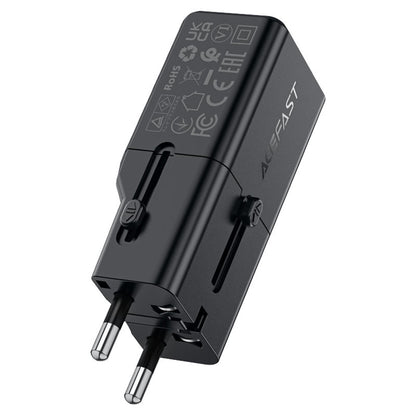 Incarcator Retea Acefast Z7 Travel, 30W, 3A, 1 x USB-C, Negru