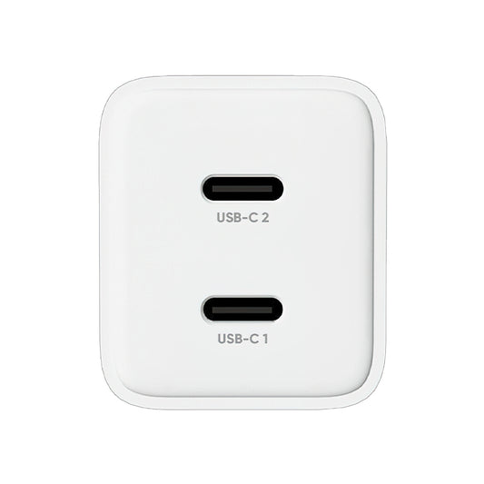 Incarcator Retea Allity. ATC-01-45WCC Fast, 45W, 3A, 2 x USB-C, Alb
