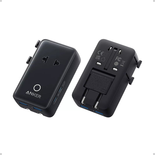 Incarcator Retea Anker Nano Travel, 20W, 3A, 2 x USB-A - 2 x USB-C, Negru A9215H11