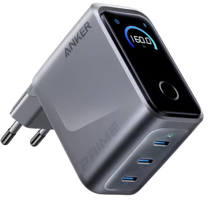 Incarcator Retea Anker Prime, 160W, 5.36A, 3 x USB-C, Gri A2687341