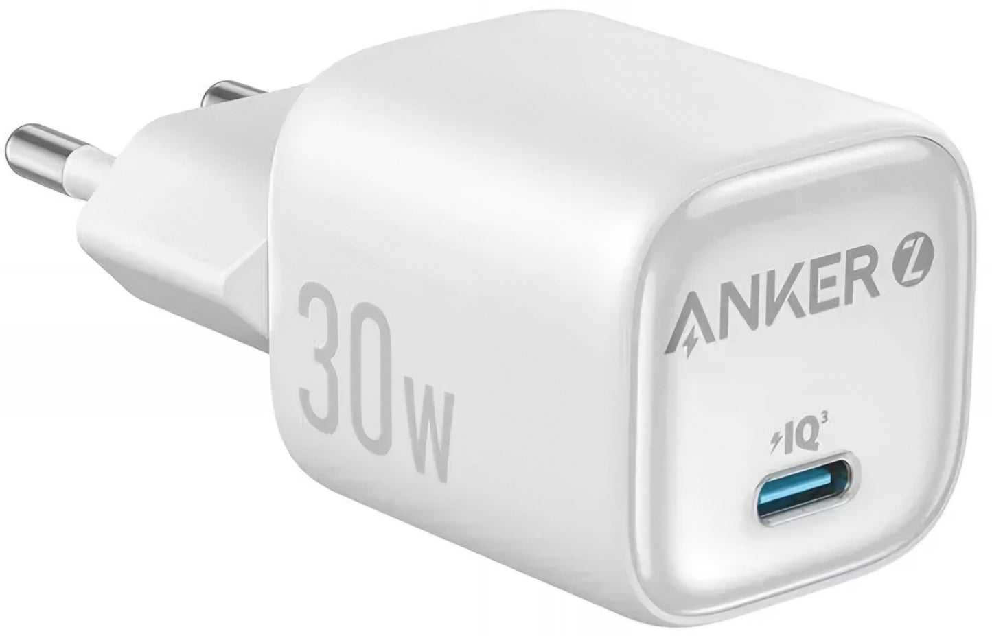 Incarcator Retea Anker Zolo, 30W, 3A, 1 x USB-C, Alb A2698G21