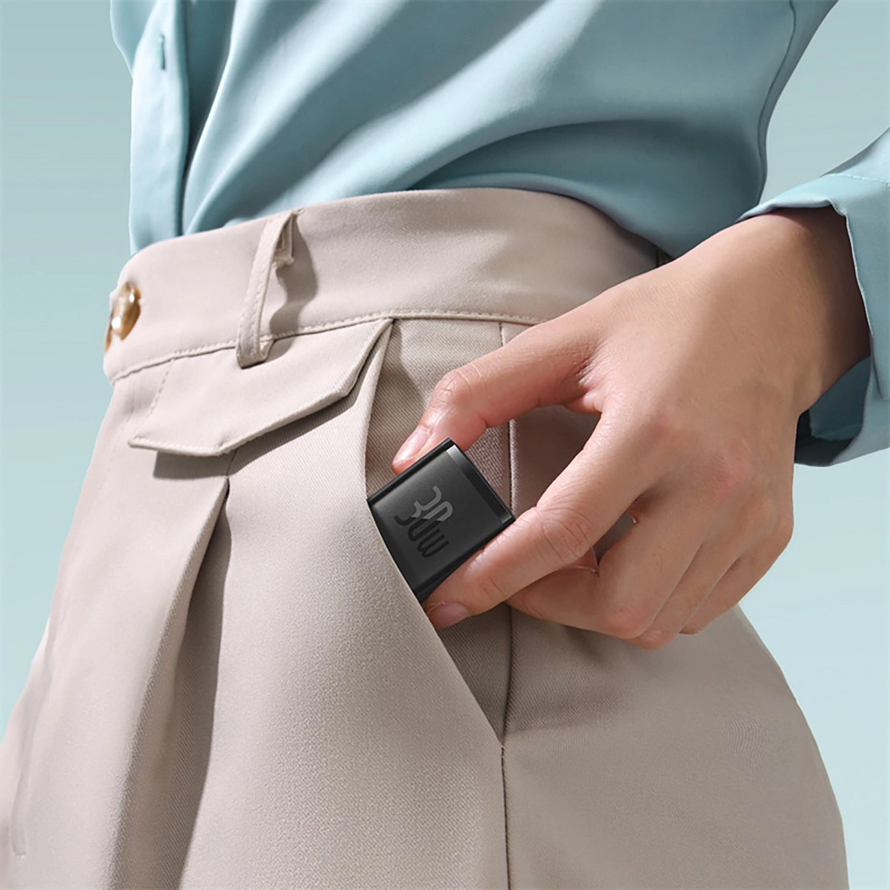 Incarcator Retea Baseus Cube Pro, 30W, 3A, 1 x USB-C, Negru CCXF000301