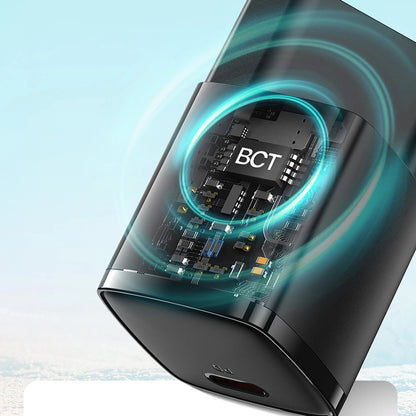 Incarcator Retea Baseus Cube Pro, 30W, 3A, 1 x USB-C, Negru CCXF000301