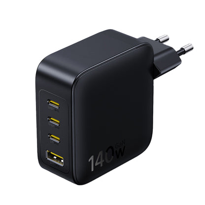 Incarcator Retea Baseus  EnerFill FH11, 140W, 5A, 1 x USB-A - 3 x USB-C, Negru E0121J00