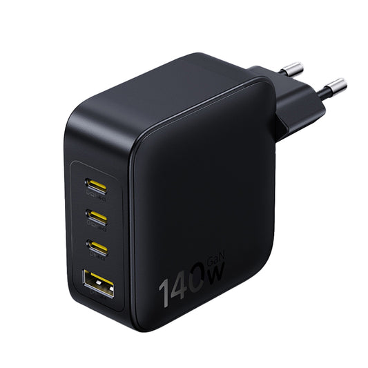 Incarcator Retea Baseus  EnerFill FH11, 140W, 5A, 1 x USB-A - 3 x USB-C, Negru E0121J00
