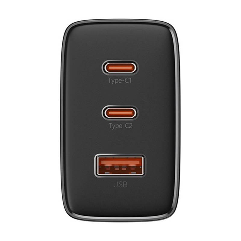 Incarcator Retea Baseus Cube Pro, 65W, 3.25A, 1 x USB-A - 2 x USB-C, Negru P10152301113-00