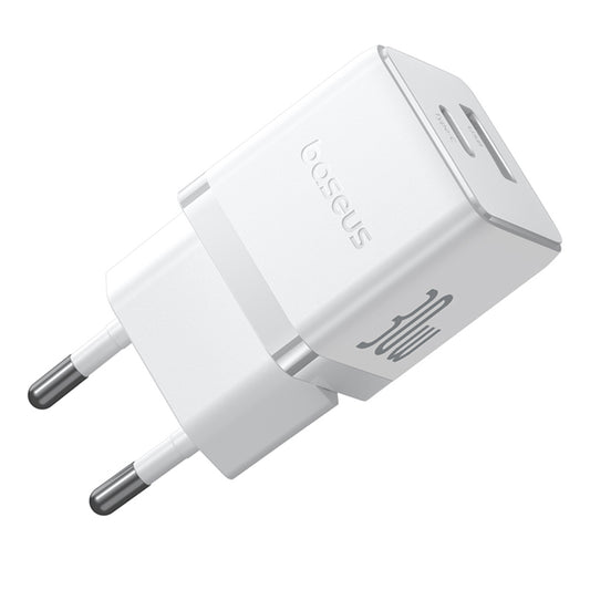 Incarcator Retea Baseus Palm, 30W, 3A, 1 x USB-A - 1 x USB-C, Alb P1011160A213-00