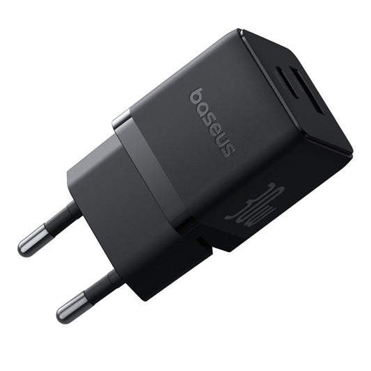Incarcator Retea Baseus Palm, 30W, 3A, 1 x USB-A - 1 x USB-C, Negru P1011160A113-00