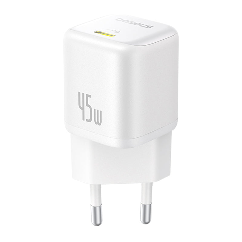 Incarcator Retea Baseus PicoGo, 45W, 3A, 1 x USB-C, Alb P10176800213-00