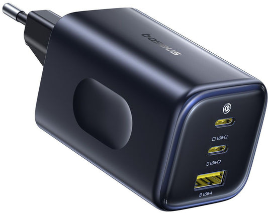 Incarcator Retea Baseus PicoGo AE11, 100W, 1 x USB-A - 2 x USB-C, Negru E0121400