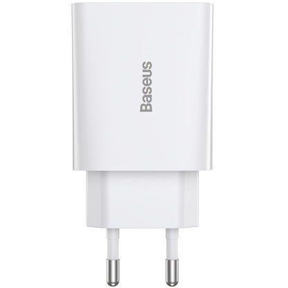 Incarcator Retea Baseus Speed Mini, 20W, 3A, 1 x USB-C, Alb CCFS-SN02