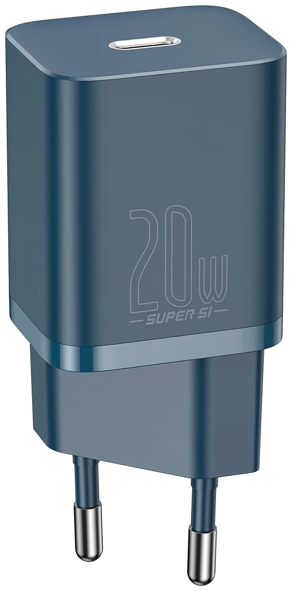 Ładowarka sieciowa Baseus Super Si, 20 W, 3 A, 1 x USB-C, niebieska CCSUP-B03 