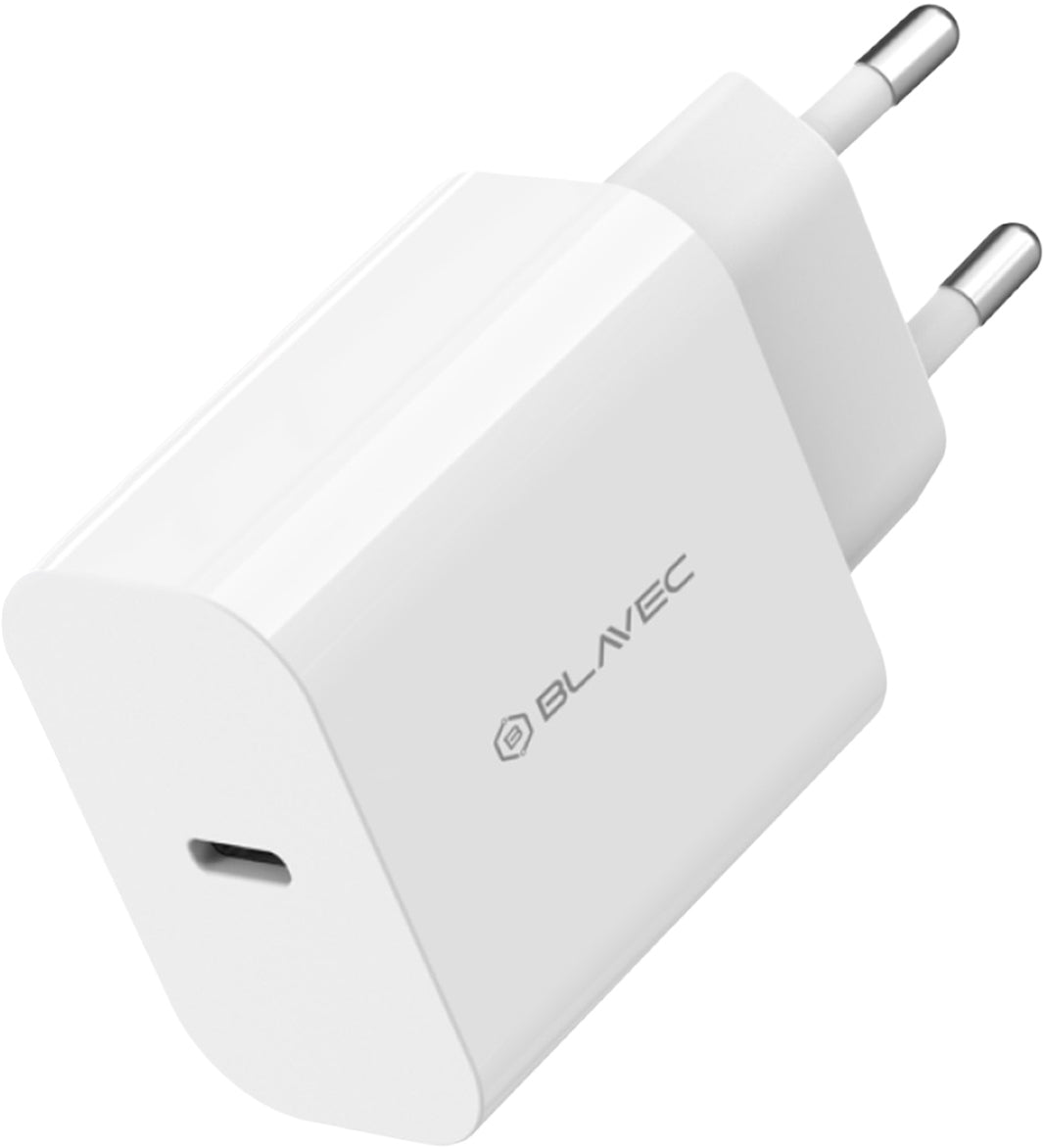 Incarcator Retea Blavec BC-14, 30W, 3A, 1 x USB-C, Alb