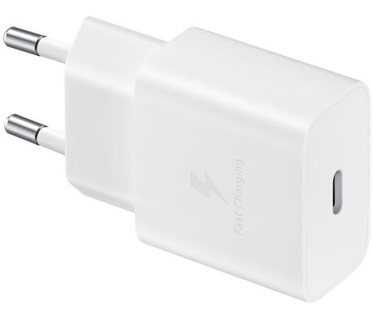 Incarcator Retea cu Cablu USB-C Samsung, 15W, 2A, 1 x USB-C, Alb EP-T1510XWEGEU