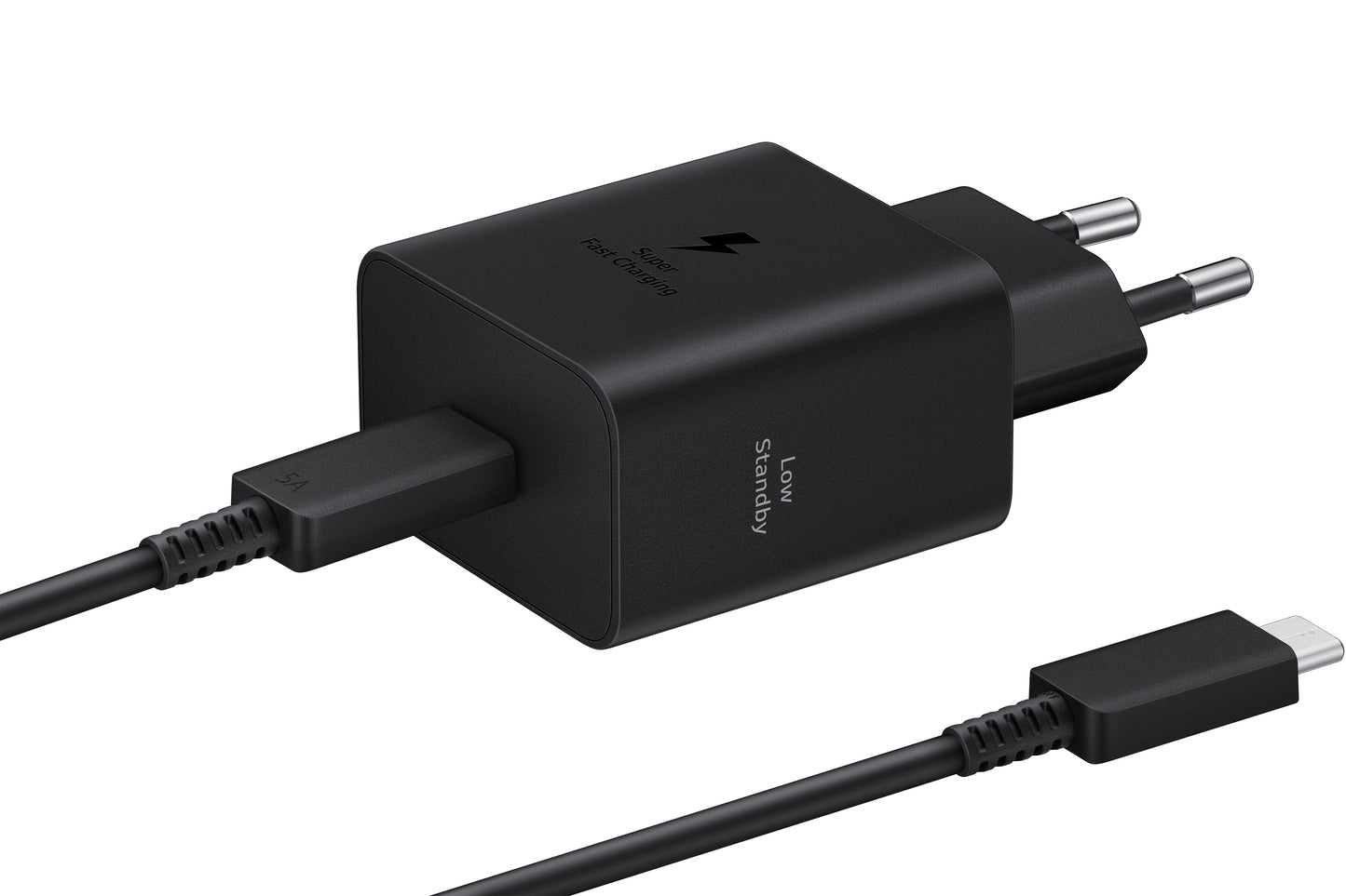 Ładowarka sieciowa Samsung z kablem USB-C, 45 W, 4,05 A, 1 x USB-C, czarna EP-T4511XBEGEU 