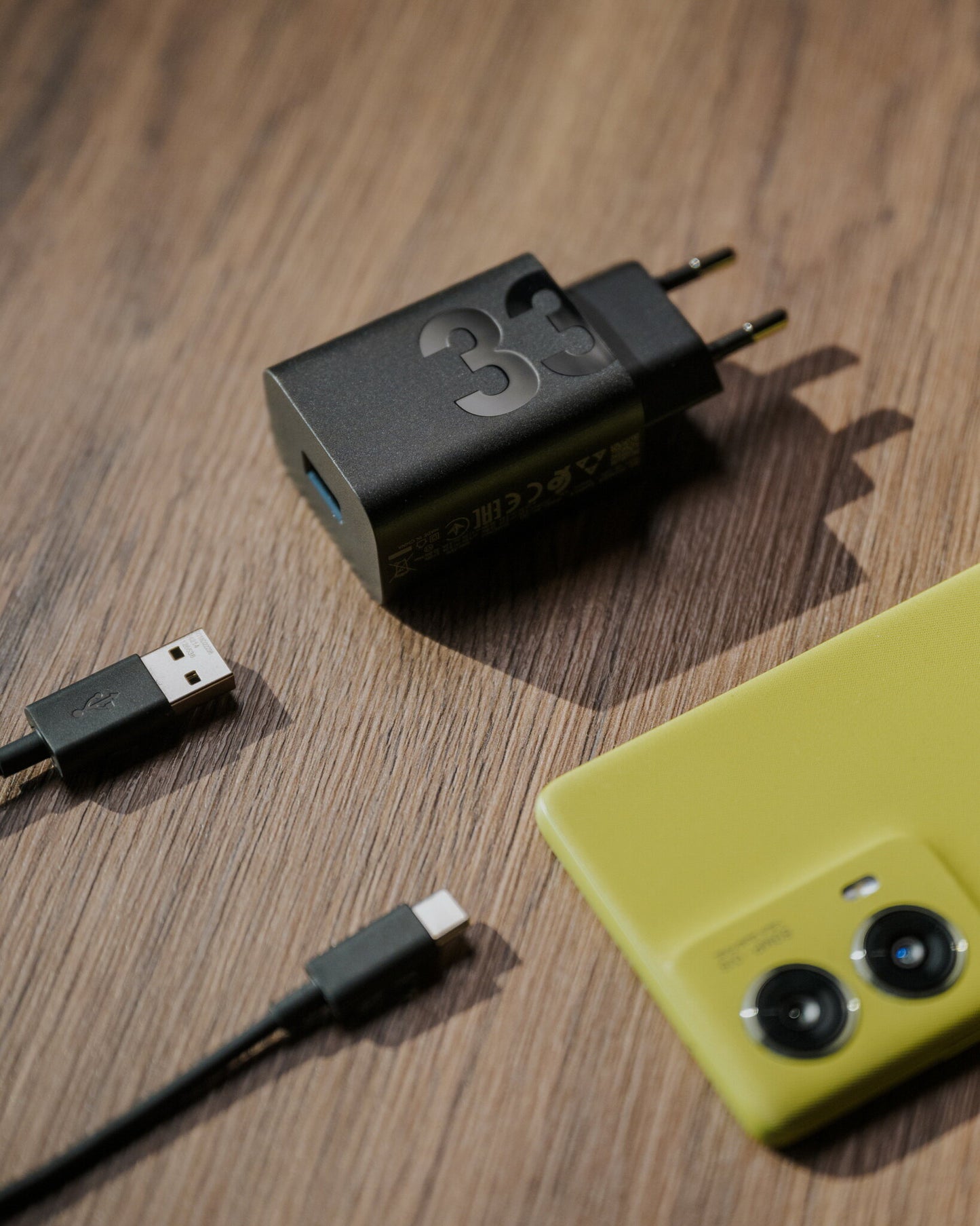 Incarcator Retea Cu Cablu USB-C Motorola, 33W, 3A, 1 x USB-A, Negru PG38C06448