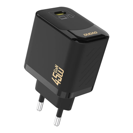 Incarcator Retea Cu Cablu USB-C Dudao A28C, 45W, 3A, 1 x USB-C, Negru