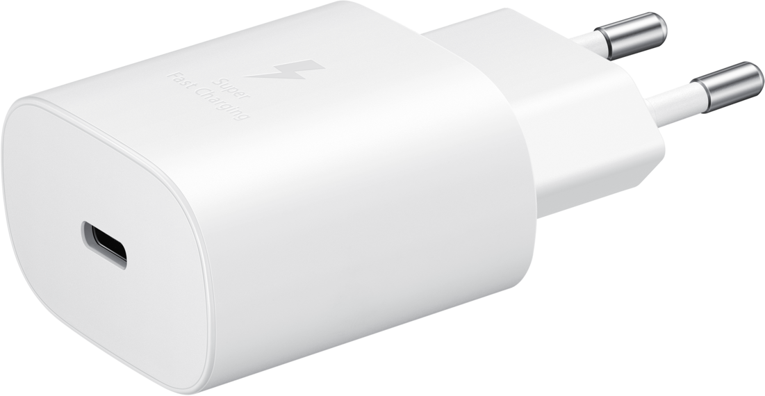 Incarcator Retea cu Cablu USB-C Samsung, 25W, 3A, 1 x USB-C, Alb EP-TA800XWEGWW