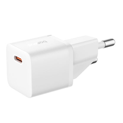 Incarcator Retea Cu Cablu USB-C Baseus GaN5, 20W, 3A, 1 x USB-C, Alb P10110900213-01