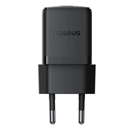Incarcator Retea Cu Cablu USB-C Baseus Palm, 20W, 3A, 1 x USB-C, Negru P10111602113-01