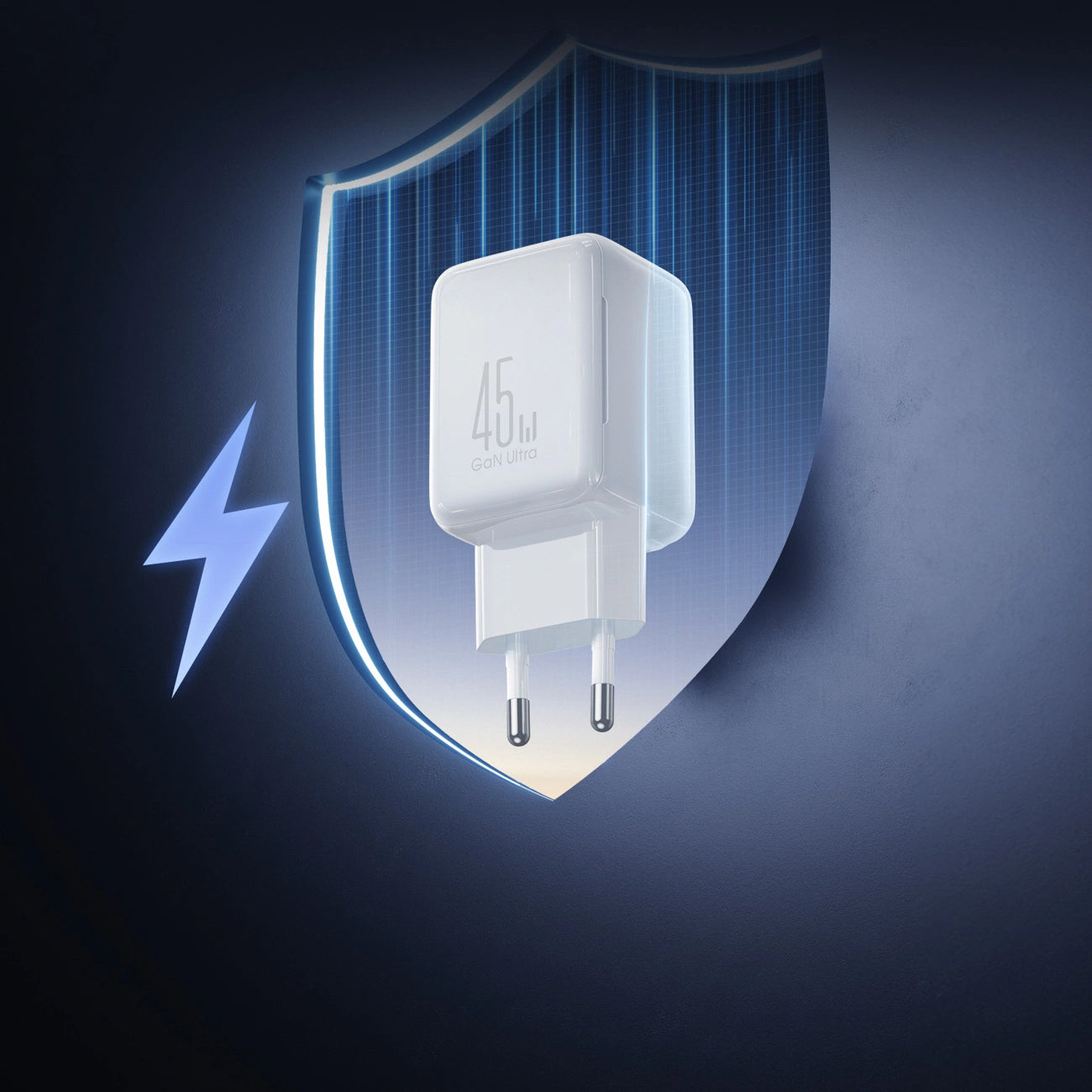 Incarcator Retea Cu Cablu USB-C Joyroom JR-TCL05, 45W, 3A, 2 x USB-C, Alb