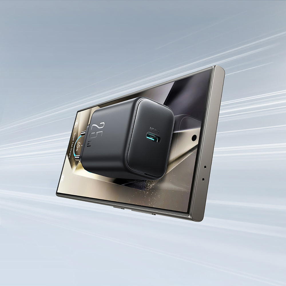 Incarcator Retea Cu Cablu USB-C Joyroom JR-TCF23, 25W, 3A, 1 x USB-C, Negru