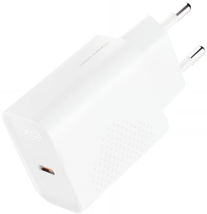 Incarcator Retea Cu Cablu USB-C XO Design L162, 30W, 3A, 1 x USB-C, Alb